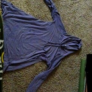 Adore me purple hoodie dress